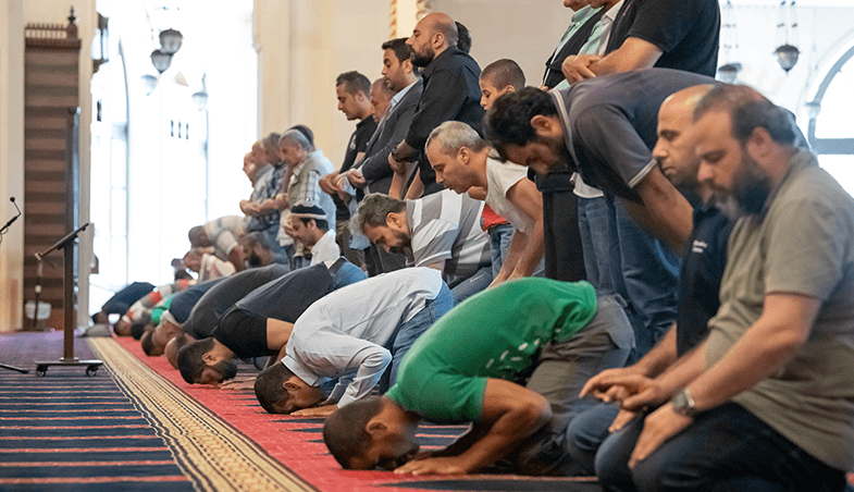 Moskee in het Midden-Oosten