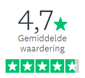 Gemiddelde waardering: 4,7/5