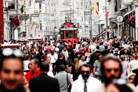 De Turkse hoofdstad Istanbul